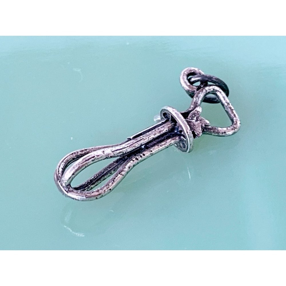 Vintage Sterling Charm Hand Mixer, egg beater Whisk